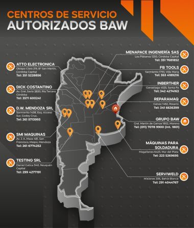 Mapa Servicio Baw